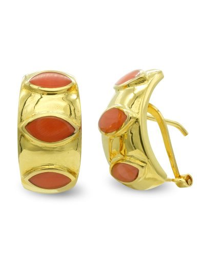 18K PENDIENTES ORO AMARILLO...