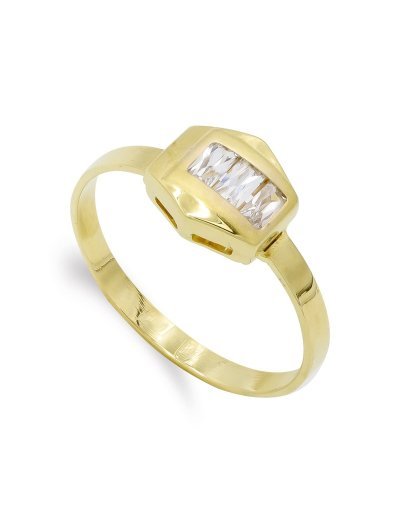 18K SORTIJA ORO AMARILLO Y...