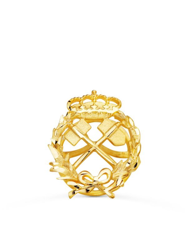 18K INSIGNIA ORO AMARILLO INGENIERO...