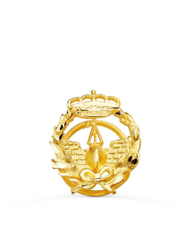 18K INSIGNIA ORO AMARILLO INGENIERO...