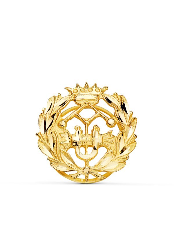 18K INSIGNIA ORO AMARILLO INGENIERO...