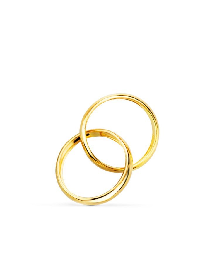 18K COLGANTE ORO AMARILLO DOS...