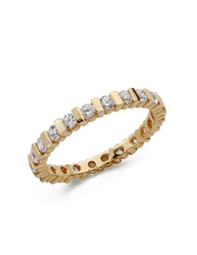 18K ALIANZA CIRCONITAS 2 MM