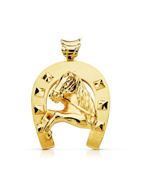 9K HERRADURA CABALLO 40X35 MM