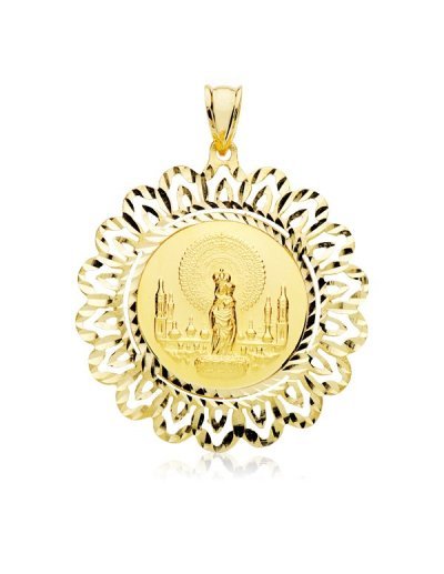 9K MEDALLA CERCO VIRGEN...