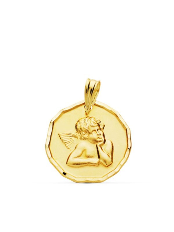 9K MEDALLA ANGELITO BURLON MATE...