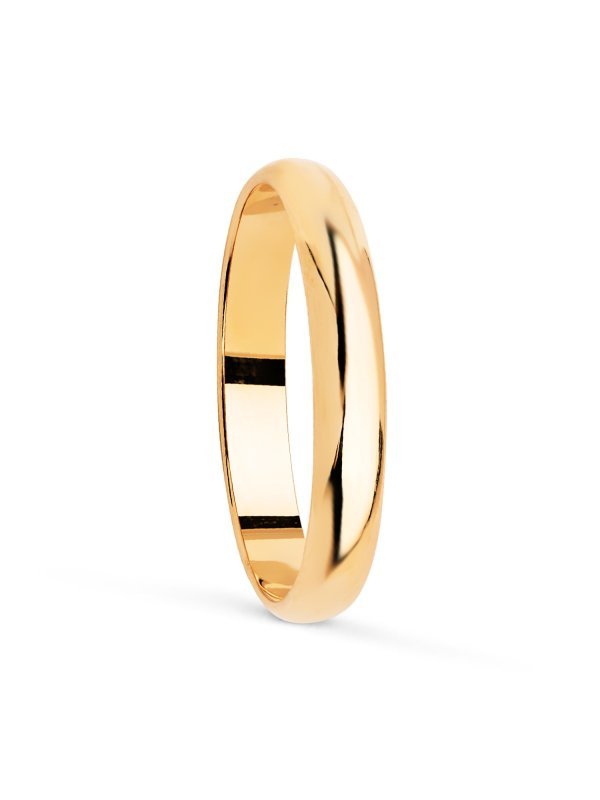 9K ALIANZA ORO AMARILLO LISA 3 MM...