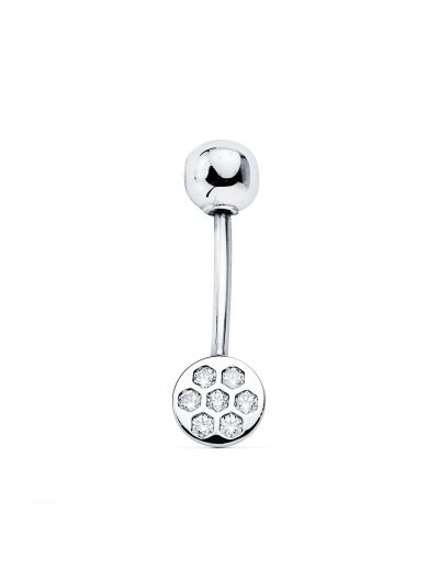 9K PIERCING OMBLIGO ORO...