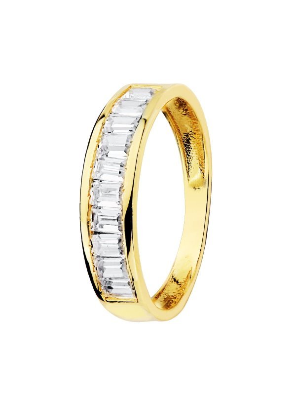 9K SORTIJA PIEDRAS ORO AMARILLO