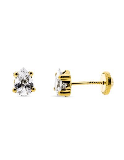 9K PENDIENTES ORO AMARILLO...