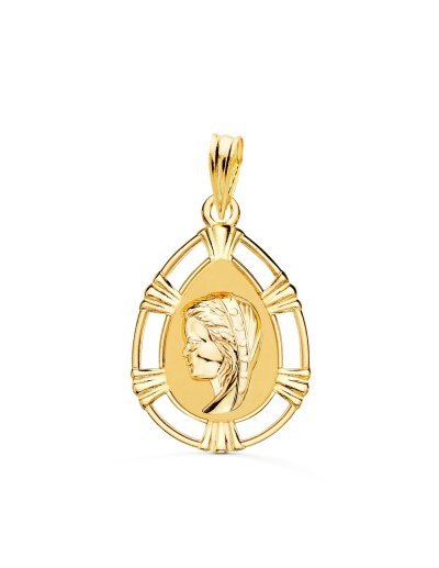 9K MEDALLA CERCO 9K VIRGEN...
