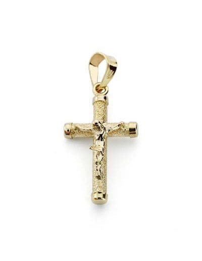 9K CRUZ ORO AMARILLO CRISTO...