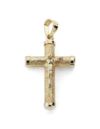 9K CRUZ ORO AMARILLO CRISTO...