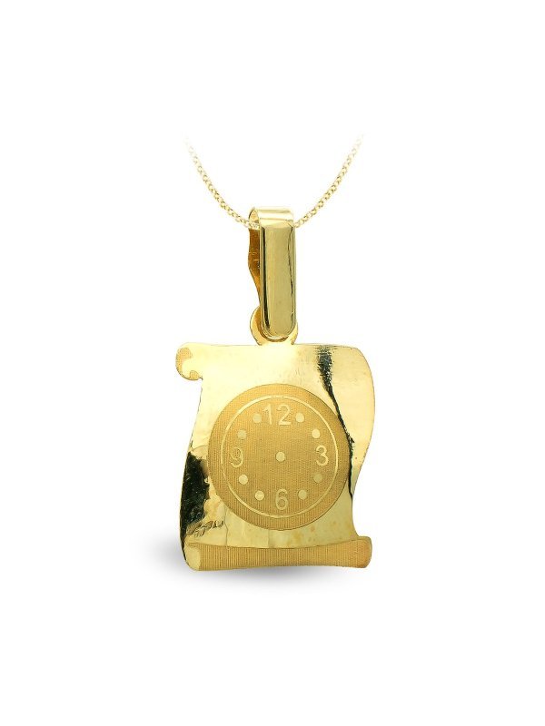 9K PERGAMINO ORO AMARILLO RELOJ...