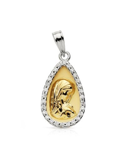 9K MEDALLA VIRGEN NIÑA...