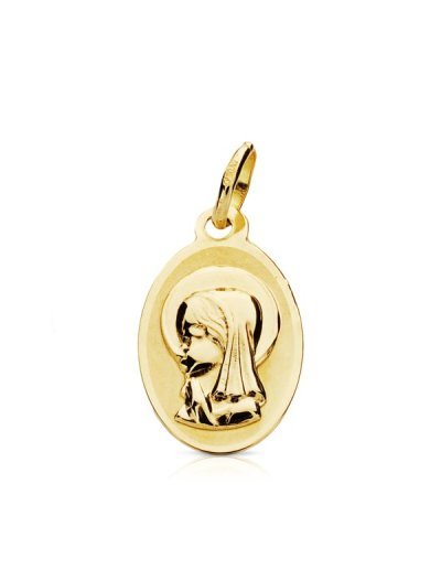 9K MEDALLA VIRGEN NIÑA...