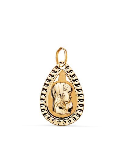 9K MEDALLA VIRGEN NIÑA...