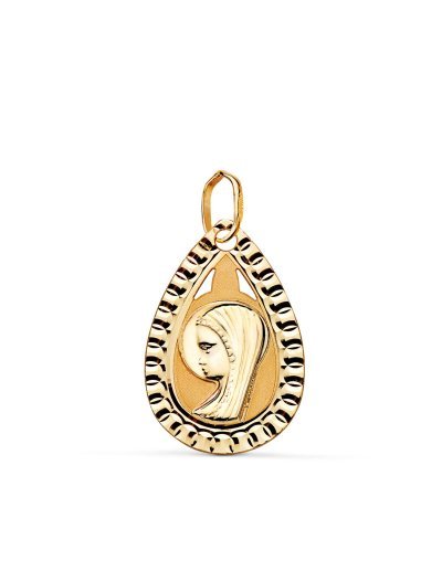 9K MEDALLA VIRGEN NIÑA...