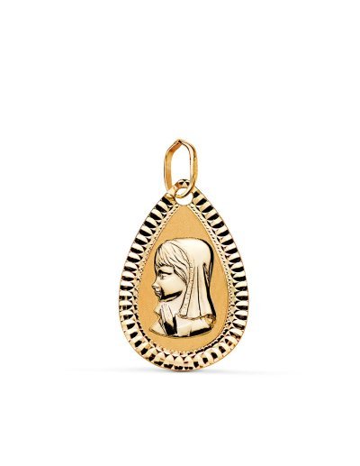 9K MEDALLA VIRGEN NIÑA...