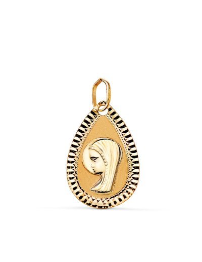9K MEDALLA VIRGEN NIÑA...