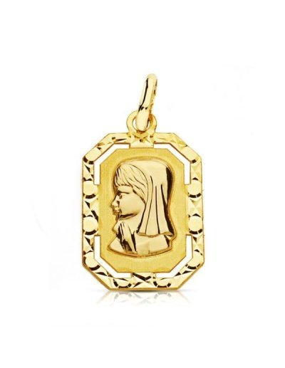 9K MEDALLA VIRGEN NIÑA...