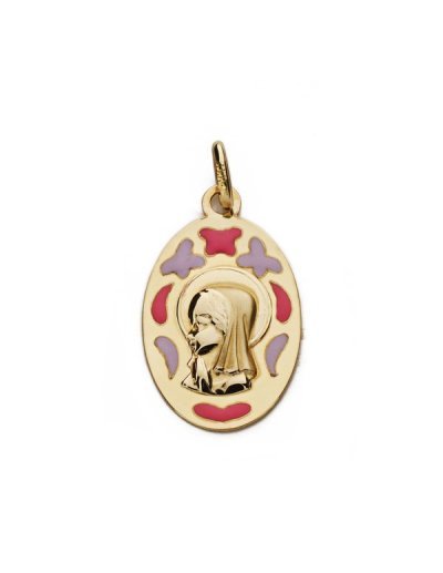 9K MEDALLA VIRGEN NIÑA...