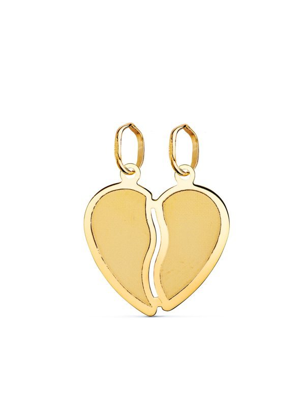 9K COLGANTE CORAZON ORO AMARILLO...