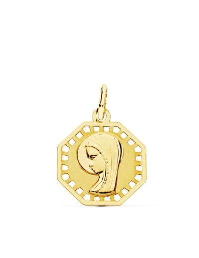 9K MEDALLA VIRGEN NIÑA...