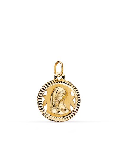 9K MEDALLA VIRGEN NIÑA...