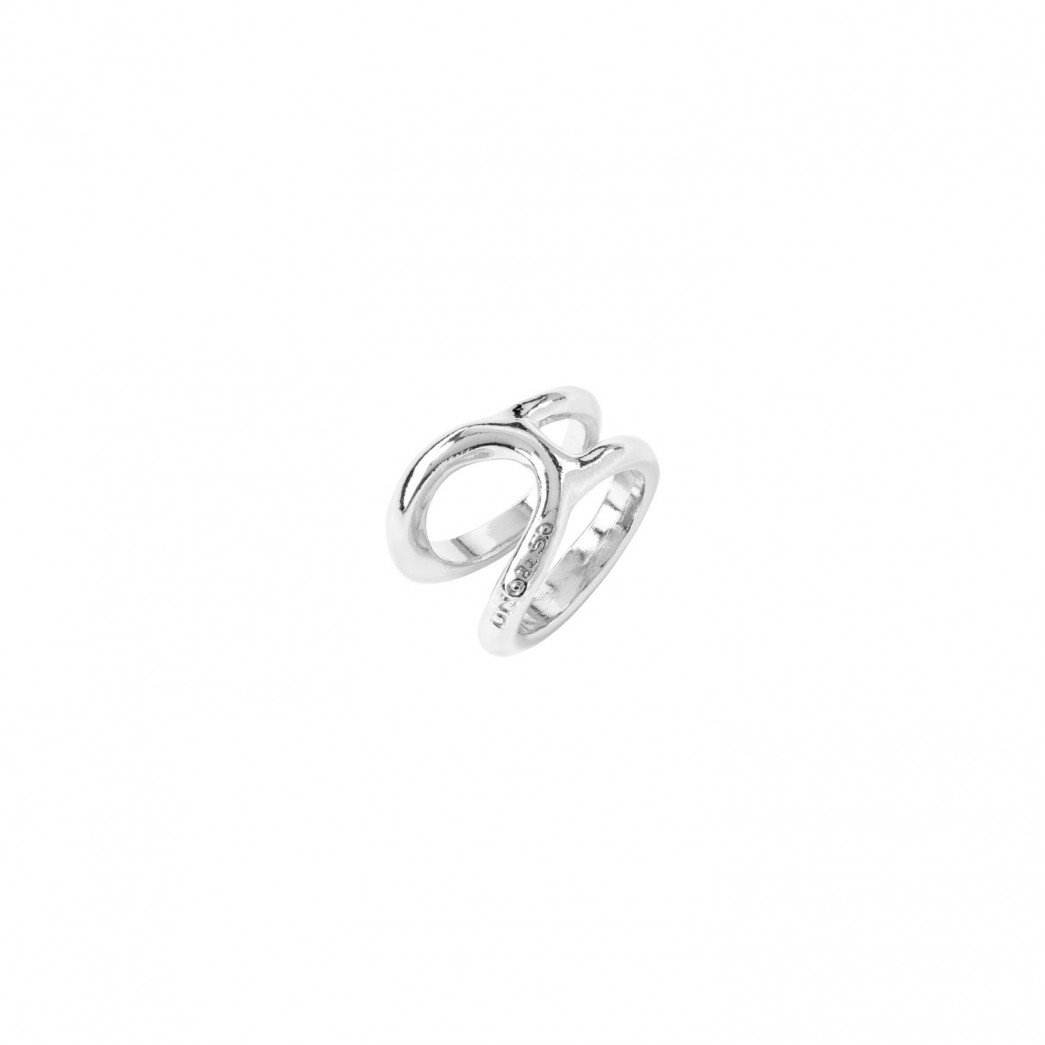 UNO DE 50 Pearl Statement Ring - Silver Plated Metal Alloy Ring With White Pearl - View #9