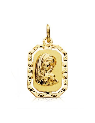 9K MEDALLA VIRGEN NIÑA...