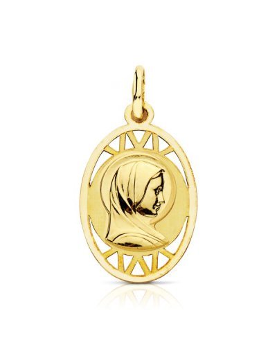 9K MEDALLA VIRGEN FRANCESA...