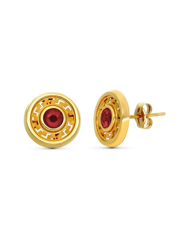 9K PENDIENTES ORO AMARILLO 11MM...
