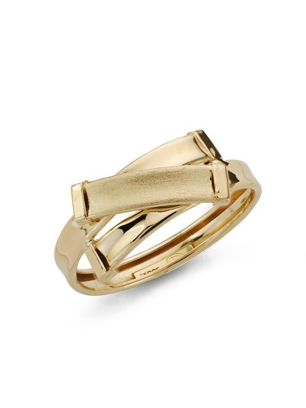 9K SORTIJA ORO AMARILLO BANDAS