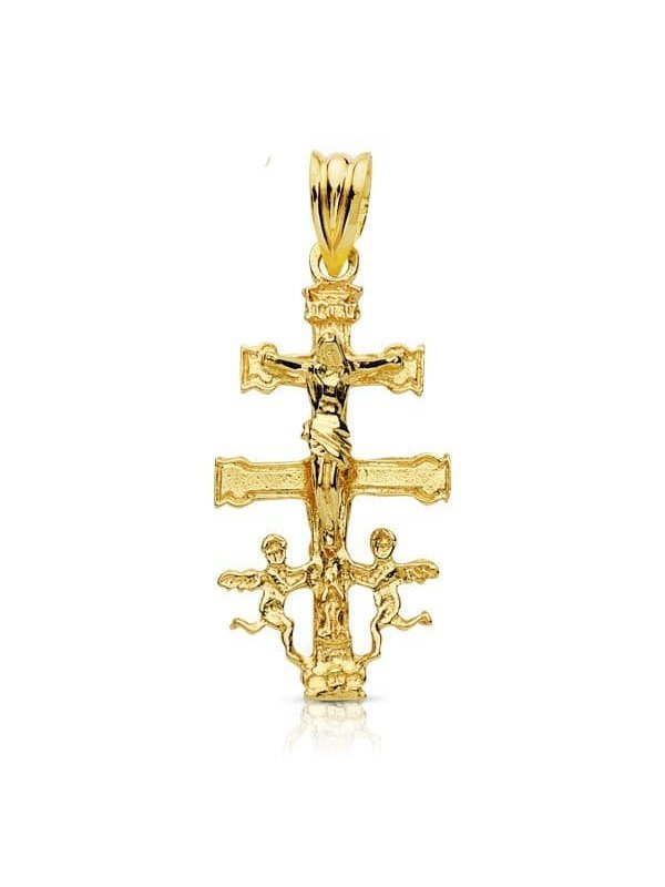 9K CRUZ CARAVACA ORO AMARILLO CON...