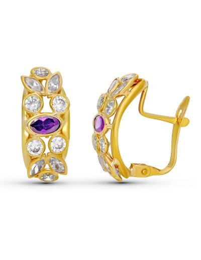 9K PENDIENTES ORO AMARILLO...