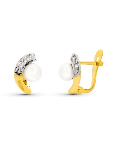 9K PENDIENTES ORO AMARILLO...