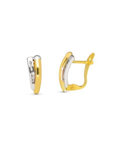9K PENDIENTES ORO AMARILLO...