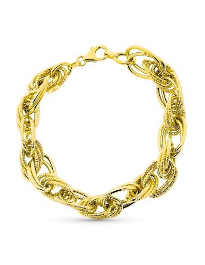 9K PULSERA ORO AMARILLO...