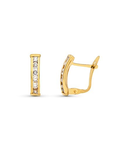 9K PENDIENTES ORO AMARILLO...