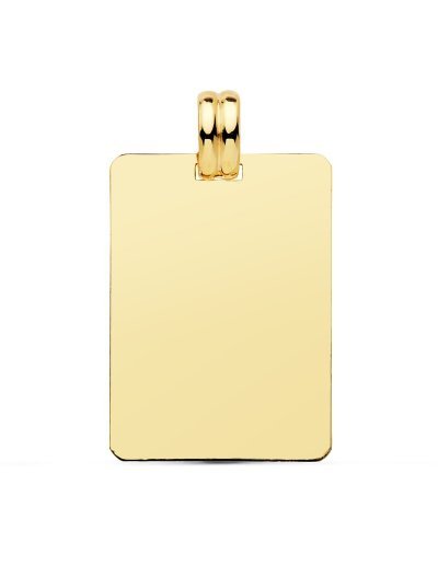 9K CHAPA LISA ORO AMARILLO...