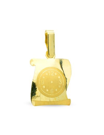 9K PERGAMINO RELOJ LASER...
