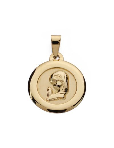 9K MEDALLA VIRGEN NIÑA...