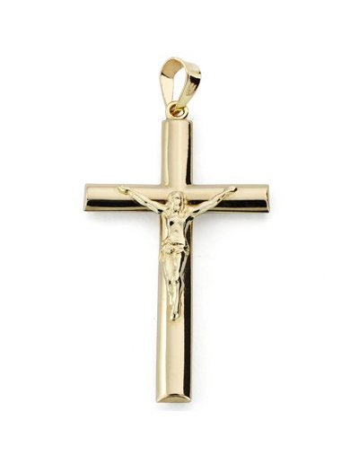 9K CRUZ ORO AMARILLO CRISTO...