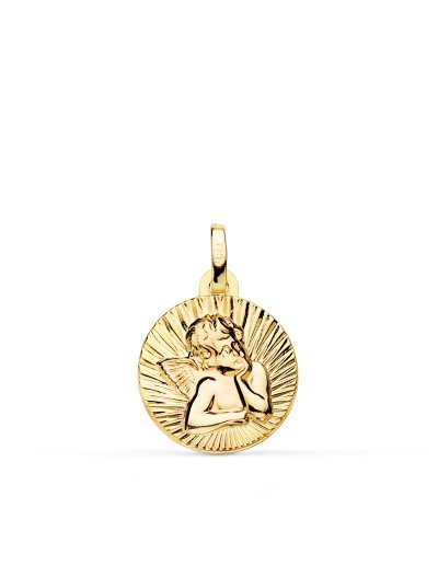 9K MEDALLA ORO AMARILLO...
