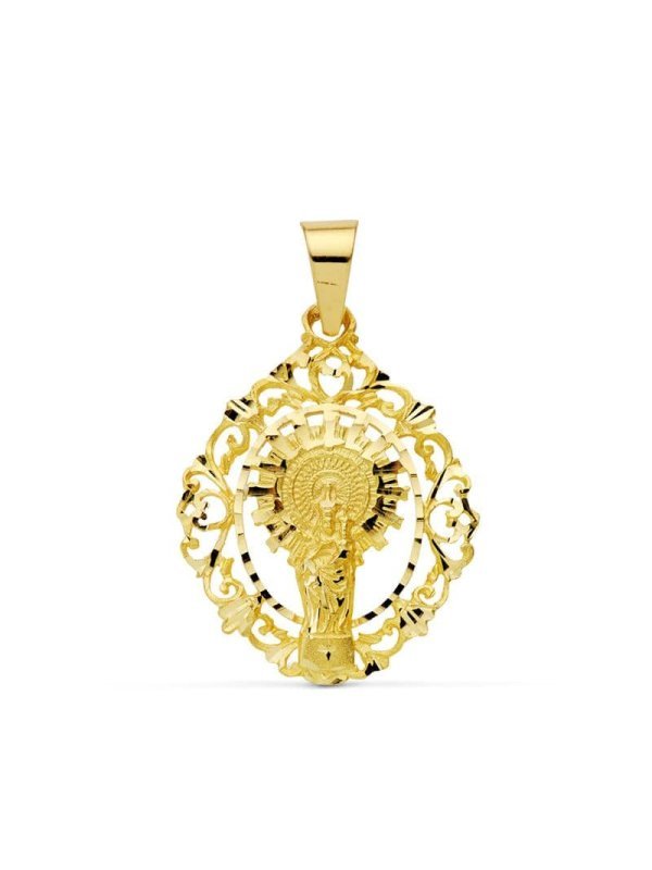 9K VIRGEN PILAR ORLA 36X28 MM