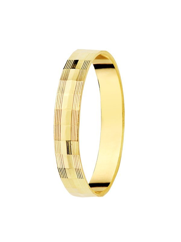 9K ALIANZA ORO AMARILLO TALLADA 3 MM...