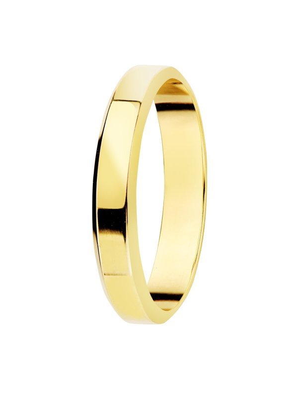 9K ALIANZA DE ORO AMARILLO LISA...