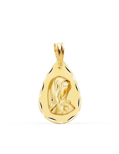 9K MEDALLA VIRGEN NIÑA...