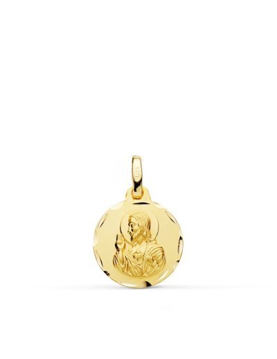 9K MEDALLA CORAZON DE JESUS...